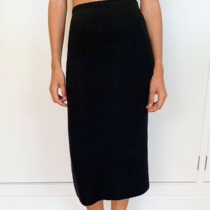 Aritzia Babaton Johan Wool Skirt